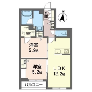 ブラン　ノワール 303号室