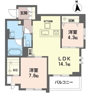 クオリスタ松陰神社 101号室