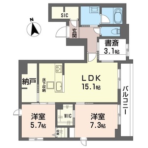 ジ　クロスポイント 101号室