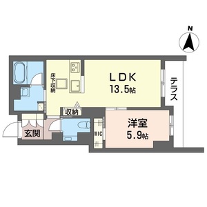 ルガール山王 101号室