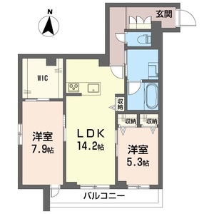 ヴォンデマルス立石 202号室