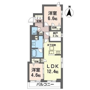 ル　ヴァン　フレ 105号室