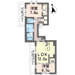 メナージュ四谷 401号室