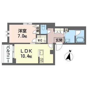 シャーメゾン日和 201号室