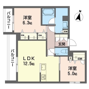 シャーメゾン日和 301号室