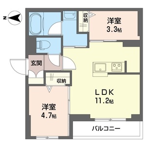 ビスタリエ南花畑 301号室