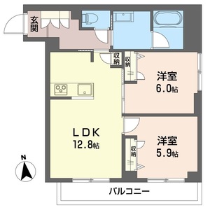 ベリテ常盤台 202号室