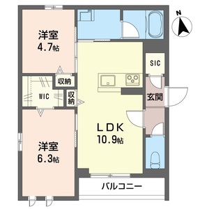 オークステイ清瀬元町ヴィラ 101号室