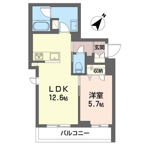 コスモ　ザ　ガーデン 201号室