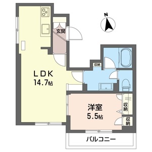 クロチェヴィーア 202号室