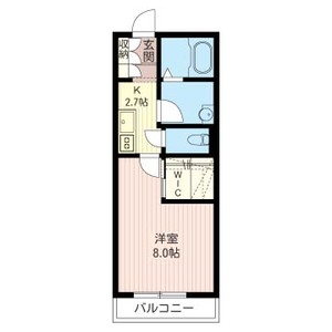 レクエル小豆沢　Ｎｏｒｔｈ　Ｃｏｕｒｔ 202号室