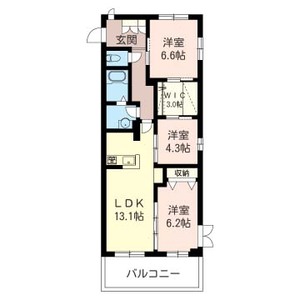 ボナール志村 206号室