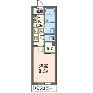 シャテーニュⅠ 105号室