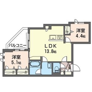 シャーメゾン東坂下 302号室