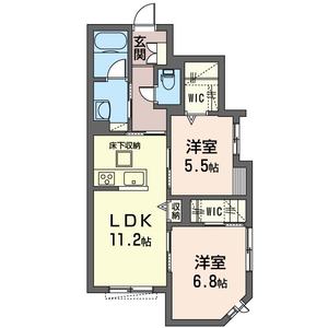 ベレオ　常盤台 101号室