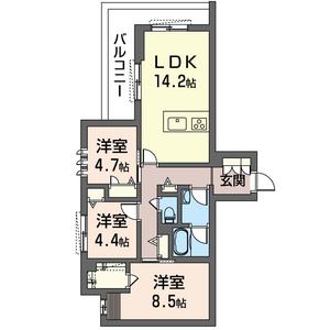 フローラ　ケイプ 206号室