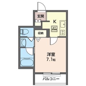 Ｃｒａｎｅ　Ｔｅｒｒａｃｅ 103号室