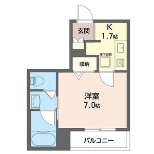 Ｃｒａｎｅ　Ｔｅｒｒａｃｅ 105号室
