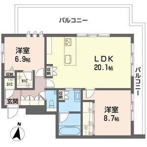 ウィズプラス千川　イースト 301号室