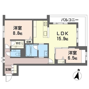 ウィズプラス千川　ウエスト 201号-16