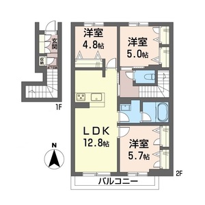 グリーン　ベル 203号室