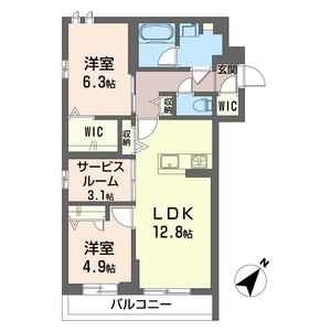 セント・グレイス清瀬元町 302号室