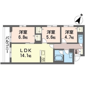 ベルタスⅣ 205号室
