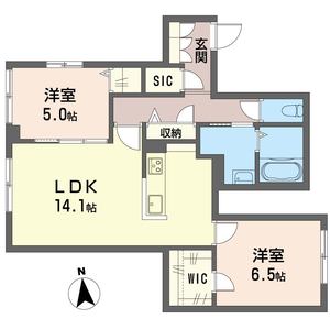 ウエストベル　向山 101号室