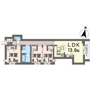 ガーデンクォーツ 103号室