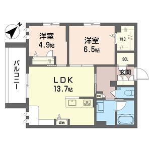 エクラシエ 203号室