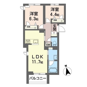 グランキューブ 201号室