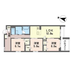 サン　アトモスフィア 203号室