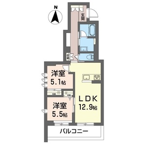 レプス　光ヶ丘 205号室