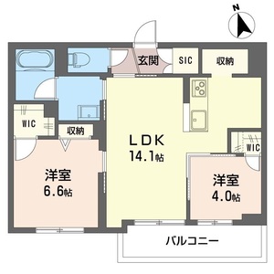 ベルクレール 202号室