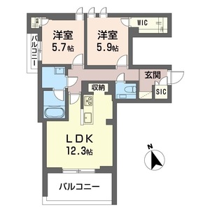 ベルクレール 403号室