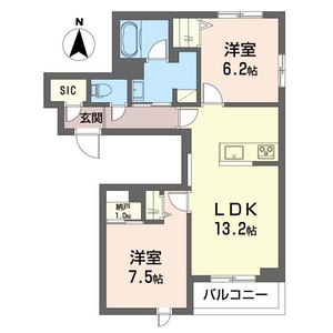 カンパネーヴェ 202号室