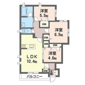 Ｒｅｌａ市野倉 101号室