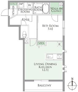 エクラージュ南 205号室