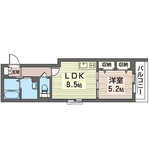 アミコート　鵜の木 303号室