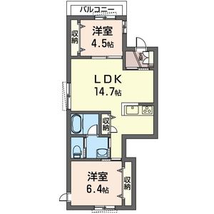 フォーフラッツ代々木上原 201号室