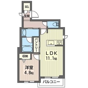 セルディーナ駒場 202号室