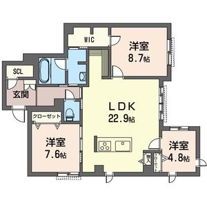 Ａｌｂａ御殿山Ⅱ 102号室
