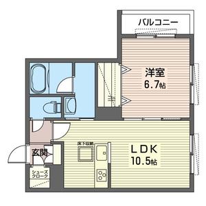 リラフォート旗の台 101号室