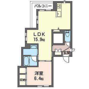 リベルテ　戸越 201号室