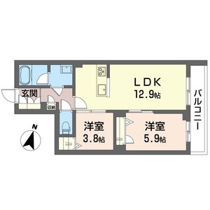 クレバーズハイム駒沢公園 201号室