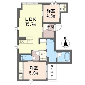 ベルフルール 301号室