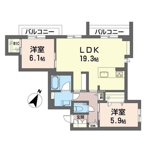 アリュール大森東 301号室
