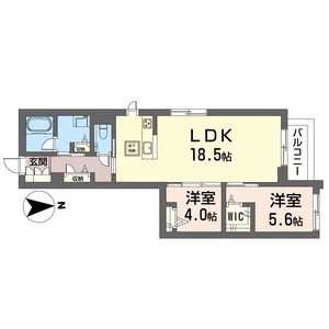 ウィズプラス等々力 105号室