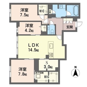クレール　ド　リュンヌ 101号室