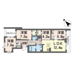 フェリシード野沢 201号室